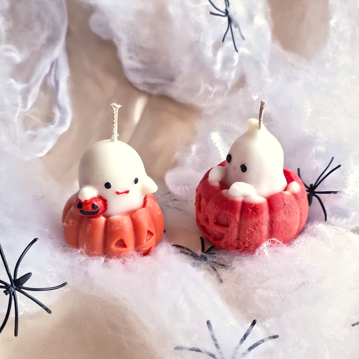 Little Ghost in a Pumpkin candle