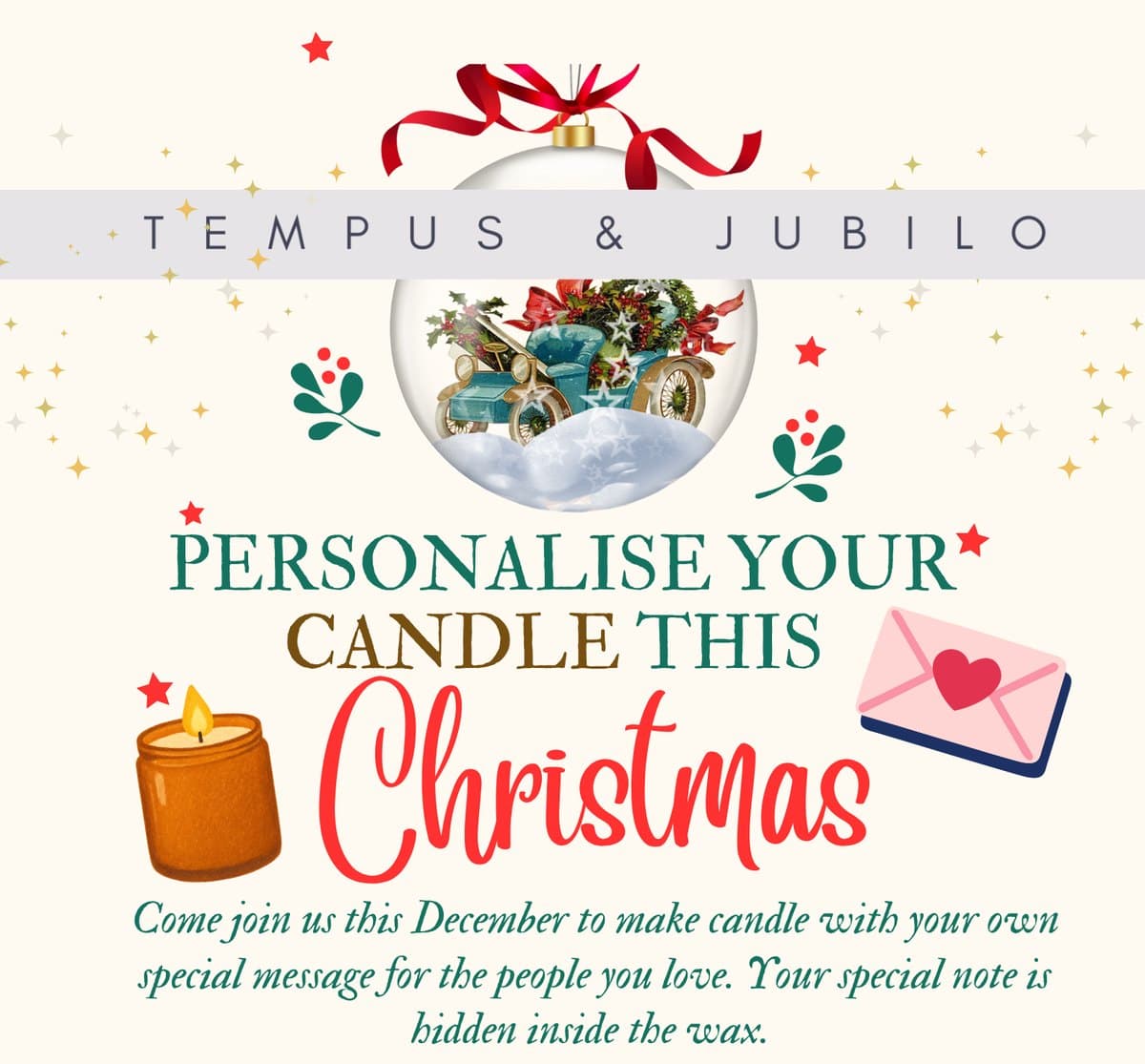 Message Candle Making Workshop
