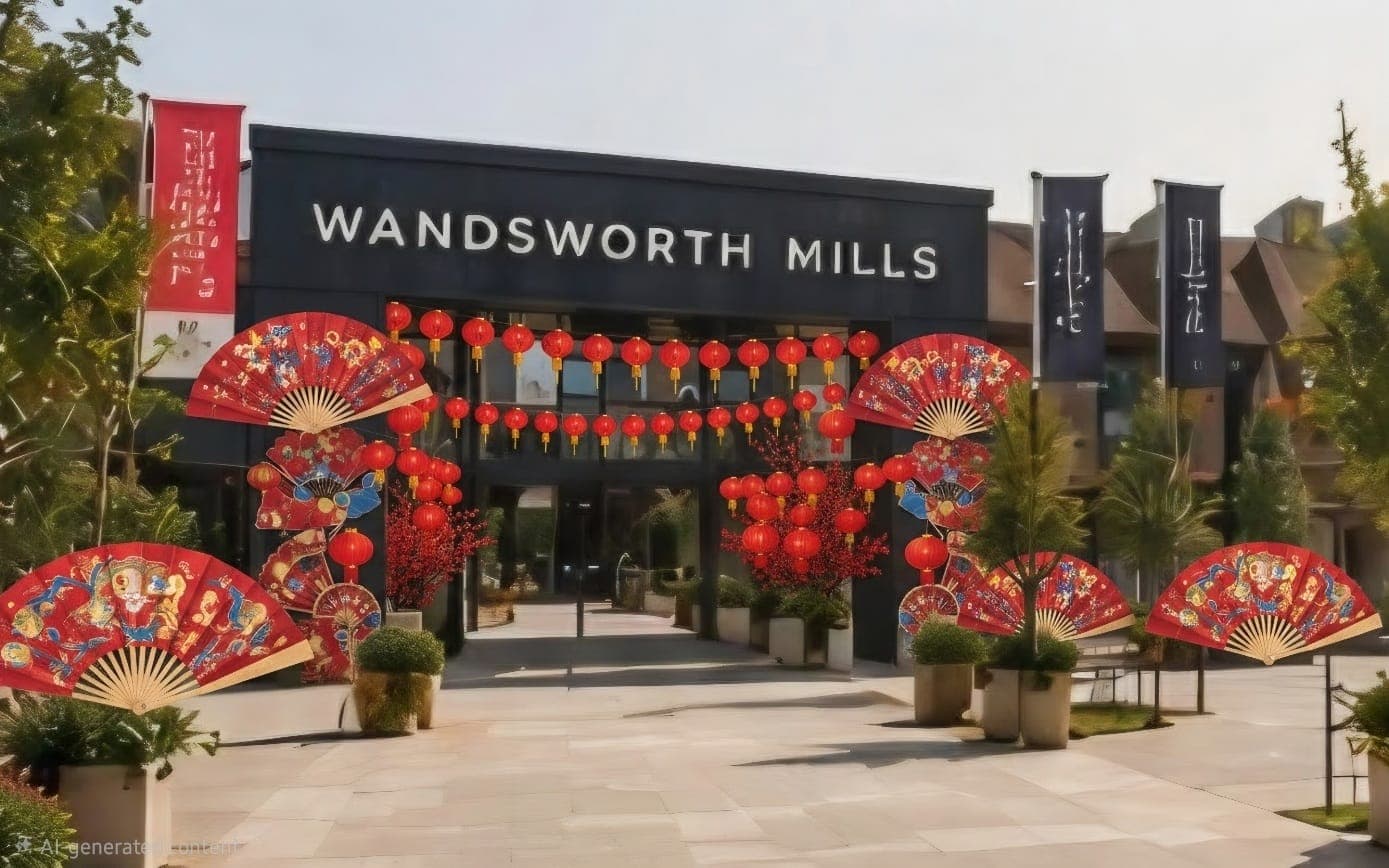 Asian Culture Market — Wandsworth Mills by Berkeley, London