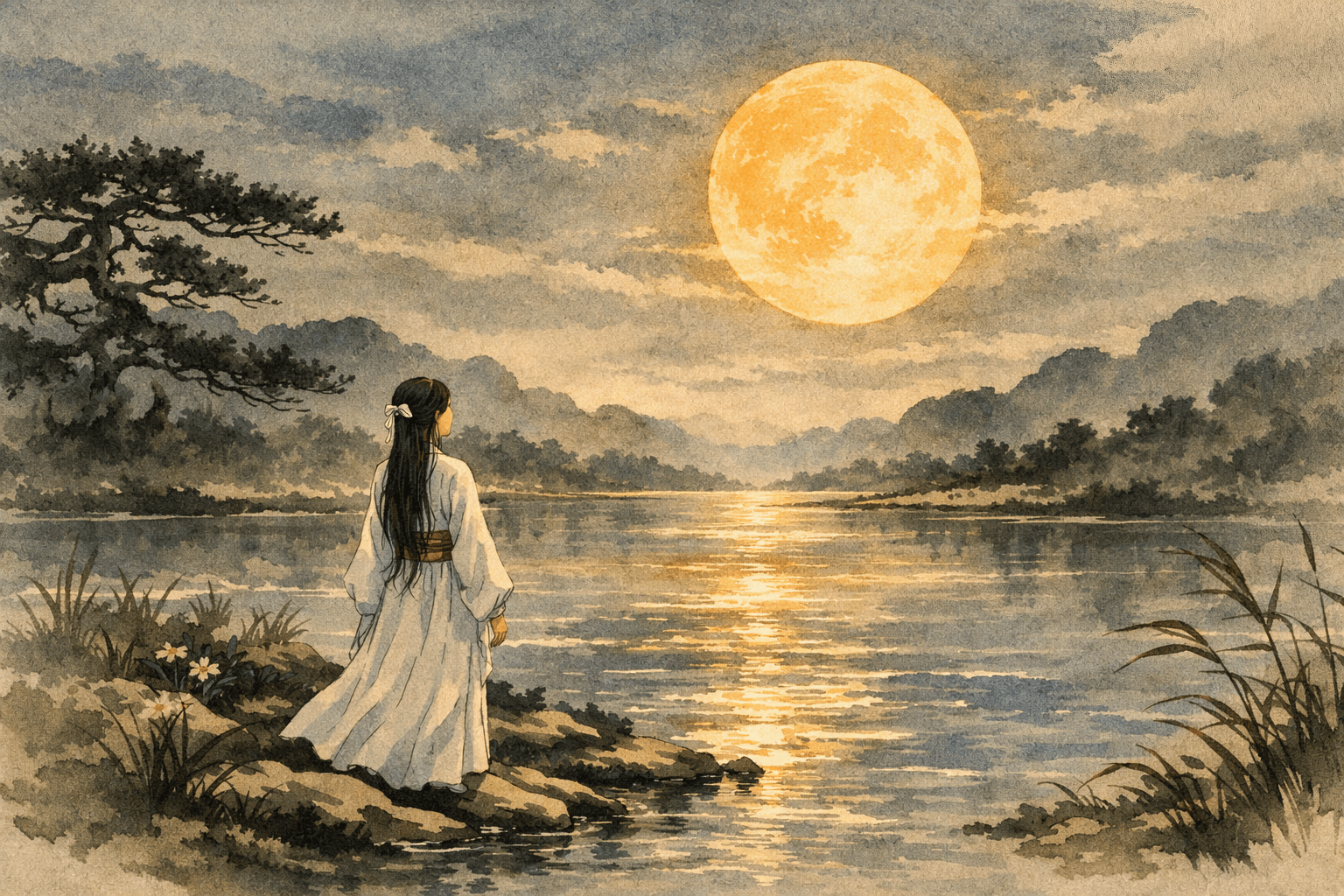 The Mid-Autumn Festival, and the moon behind it